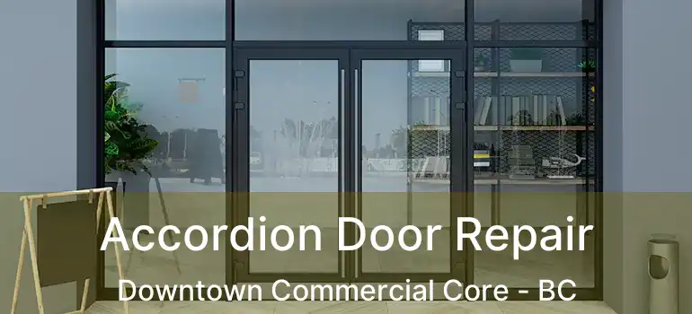  Accordion Door Repair Downtown Commercial Core - BC