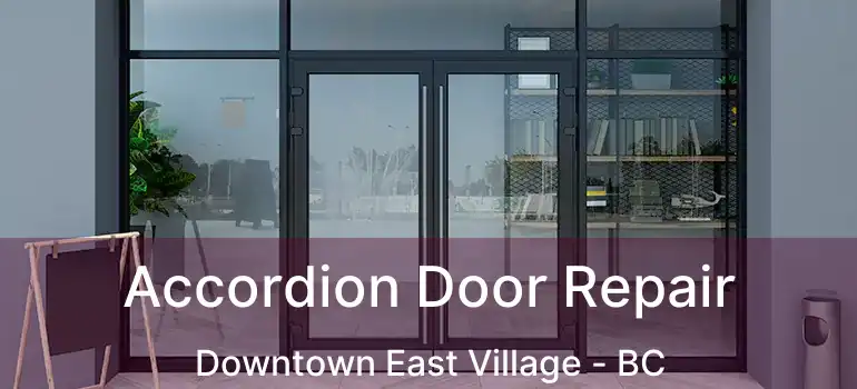  Accordion Door Repair Downtown East Village - BC