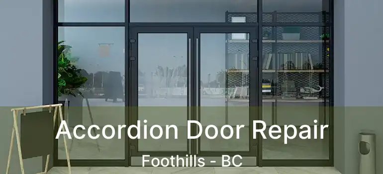  Accordion Door Repair Foothills - BC