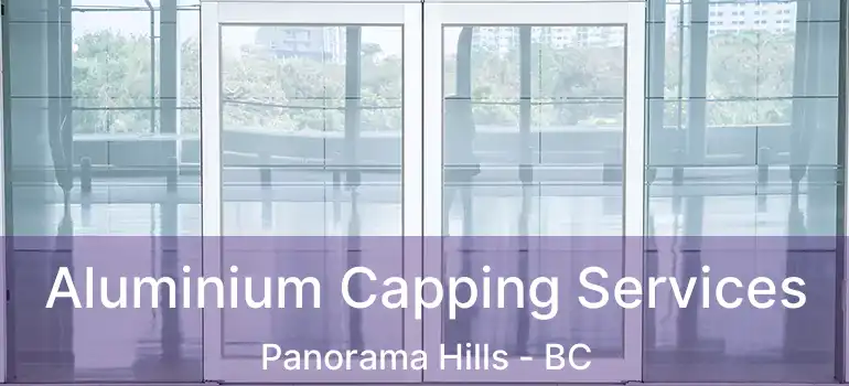  Aluminium Capping Services Panorama Hills - BC