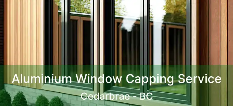  Aluminium Window Capping Service Cedarbrae - BC