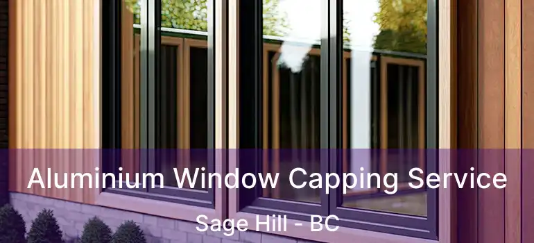  Aluminium Window Capping Service Sage Hill - BC