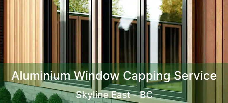  Aluminium Window Capping Service Skyline East - BC