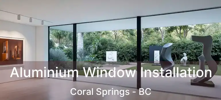  Aluminium Window Installation Coral Springs - BC