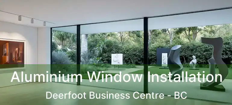  Aluminium Window Installation Deerfoot Business Centre - BC
