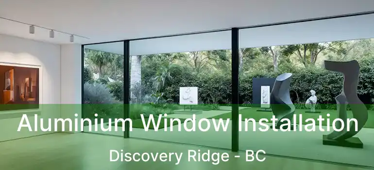  Aluminium Window Installation Discovery Ridge - BC