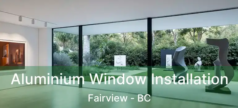  Aluminium Window Installation Fairview - BC