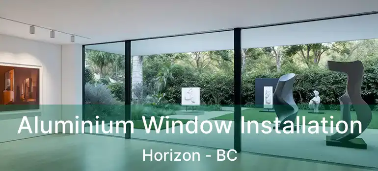  Aluminium Window Installation Horizon - BC