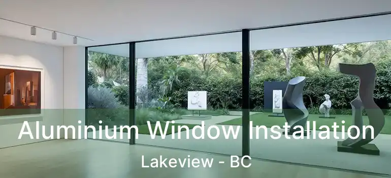  Aluminium Window Installation Lakeview - BC