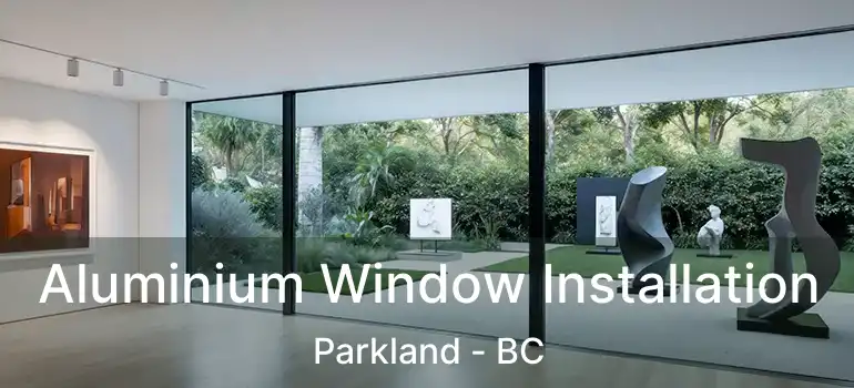  Aluminium Window Installation Parkland - BC