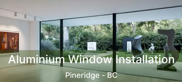  Aluminium Window Installation Pineridge - BC