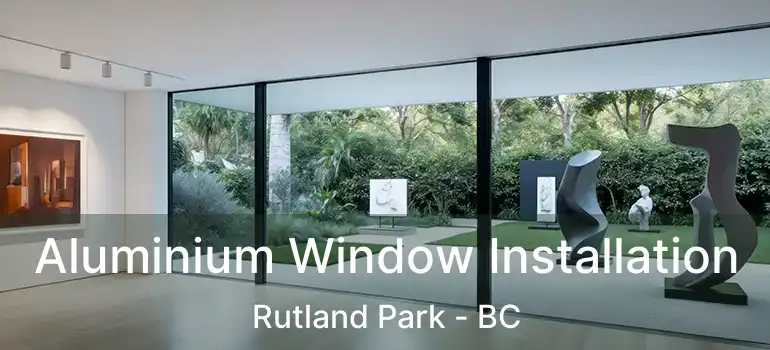  Aluminium Window Installation Rutland Park - BC