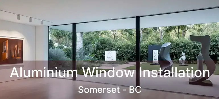  Aluminium Window Installation Somerset - BC