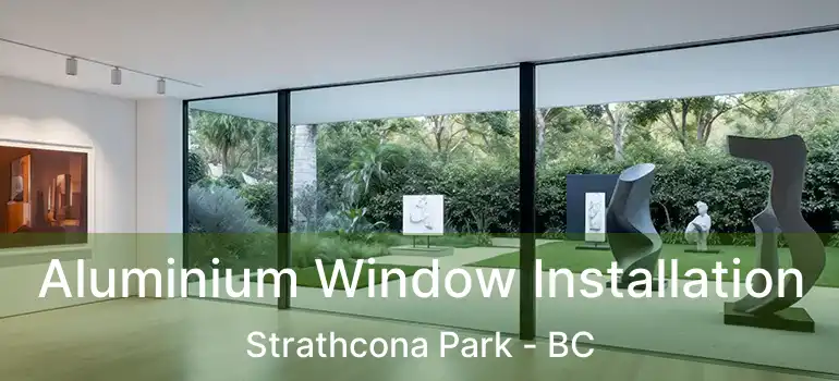  Aluminium Window Installation Strathcona Park - BC