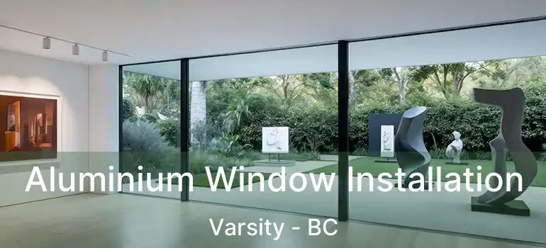  Aluminium Window Installation Varsity - BC