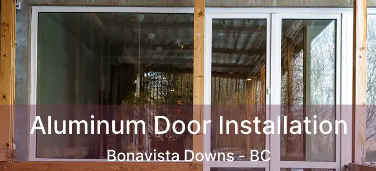  Aluminum Door Installation Bonavista Downs - BC
