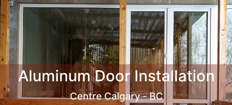  Aluminum Door Installation Centre Calgary - BC