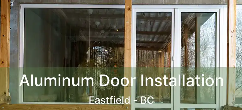  Aluminum Door Installation Eastfield - BC