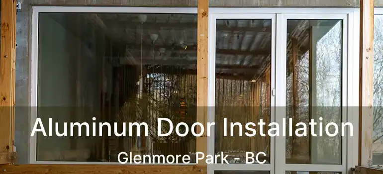  Aluminum Door Installation Glenmore Park - BC