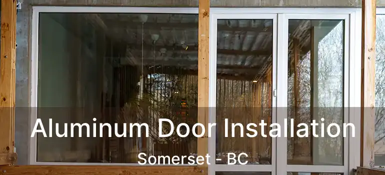  Aluminum Door Installation Somerset - BC
