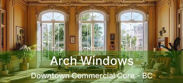  Arch Windows Downtown Commercial Core - BC