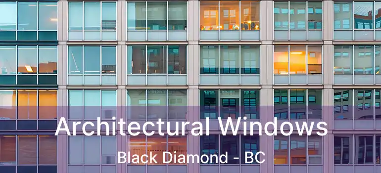  Architectural Windows Black Diamond - BC