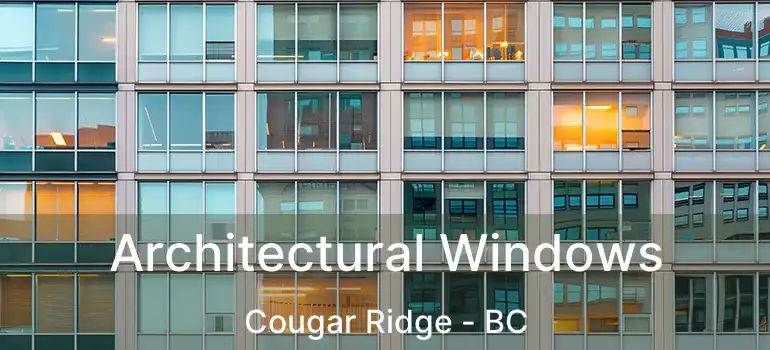  Architectural Windows Cougar Ridge - BC