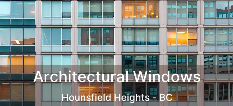  Architectural Windows Hounsfield Heights - BC
