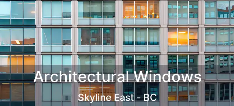  Architectural Windows Skyline East - BC