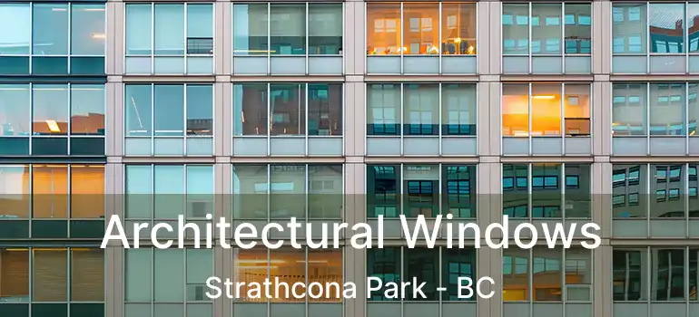  Architectural Windows Strathcona Park - BC