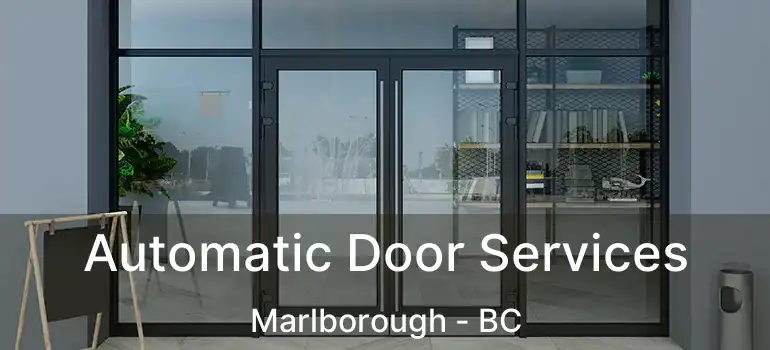  Automatic Door Services Marlborough - BC