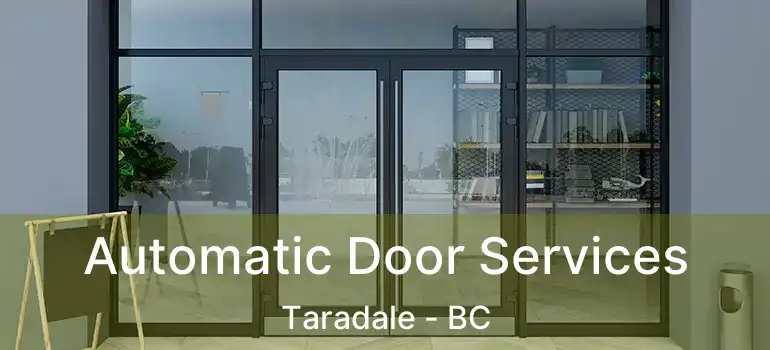  Automatic Door Services Taradale - BC