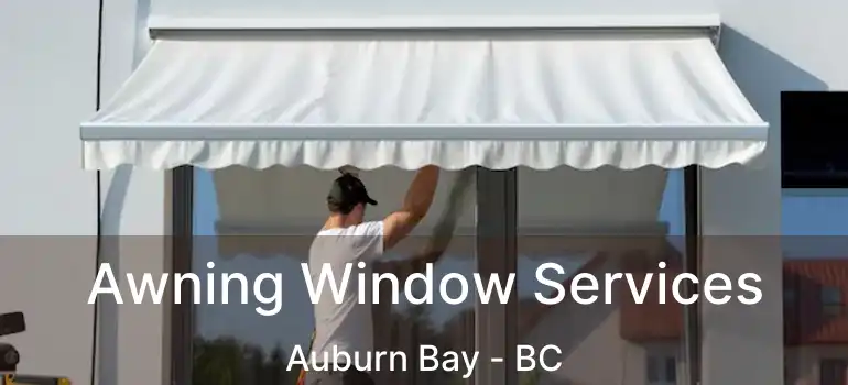  Awning Window Services Auburn Bay - BC