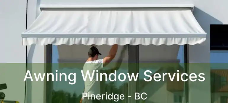  Awning Window Services Pineridge - BC