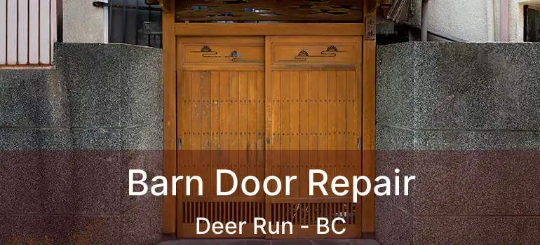  Barn Door Repair Deer Run - BC