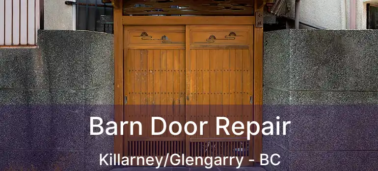  Barn Door Repair Killarney/Glengarry - BC