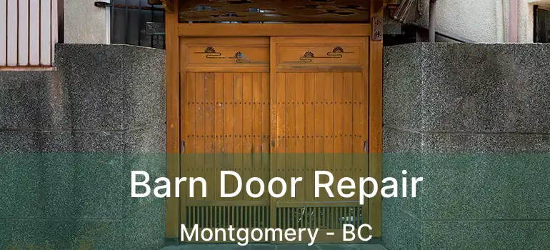  Barn Door Repair Montgomery - BC