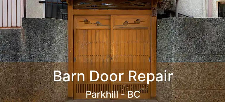  Barn Door Repair Parkhill - BC