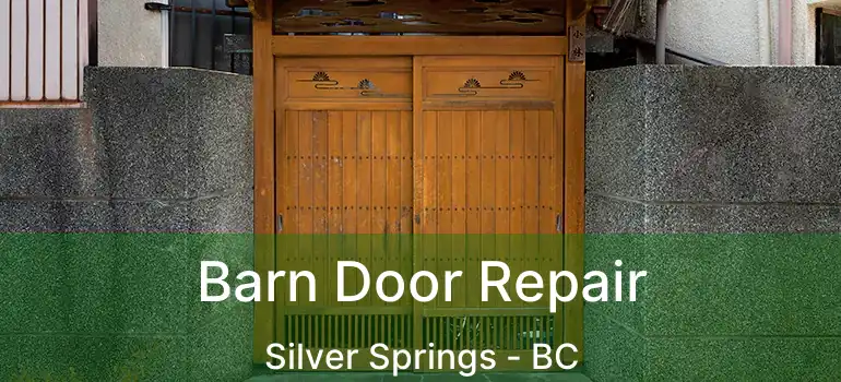  Barn Door Repair Silver Springs - BC