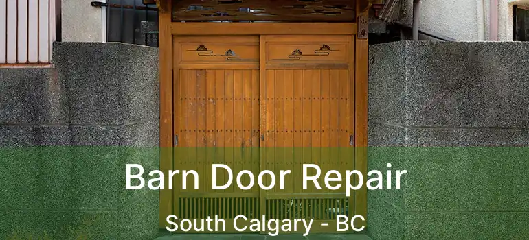  Barn Door Repair South Calgary - BC
