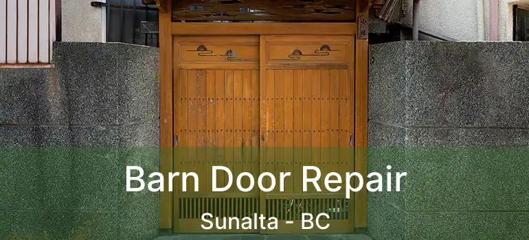  Barn Door Repair Sunalta - BC