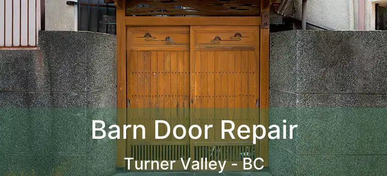  Barn Door Repair Turner Valley - BC