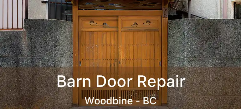  Barn Door Repair Woodbine - BC