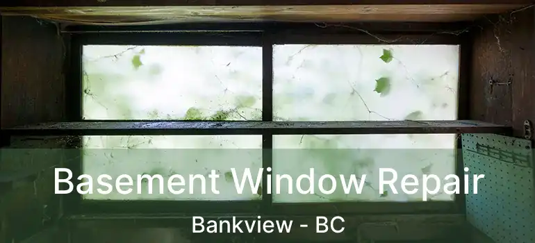  Basement Window Repair Bankview - BC