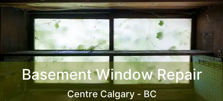  Basement Window Repair Centre Calgary - BC