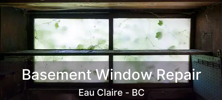  Basement Window Repair Eau Claire - BC