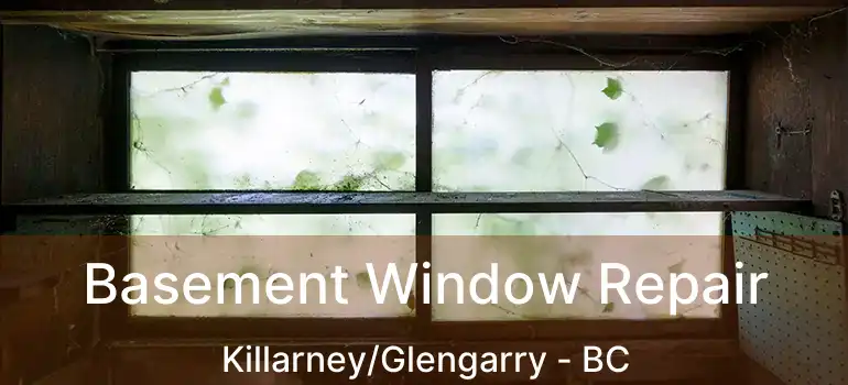  Basement Window Repair Killarney/Glengarry - BC