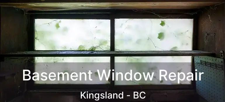  Basement Window Repair Kingsland - BC