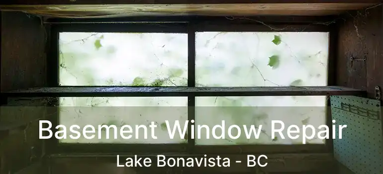 Basement Window Repair Lake Bonavista - BC