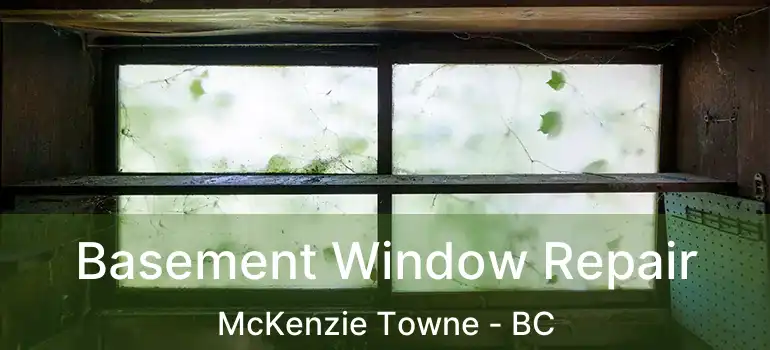  Basement Window Repair McKenzie Towne - BC